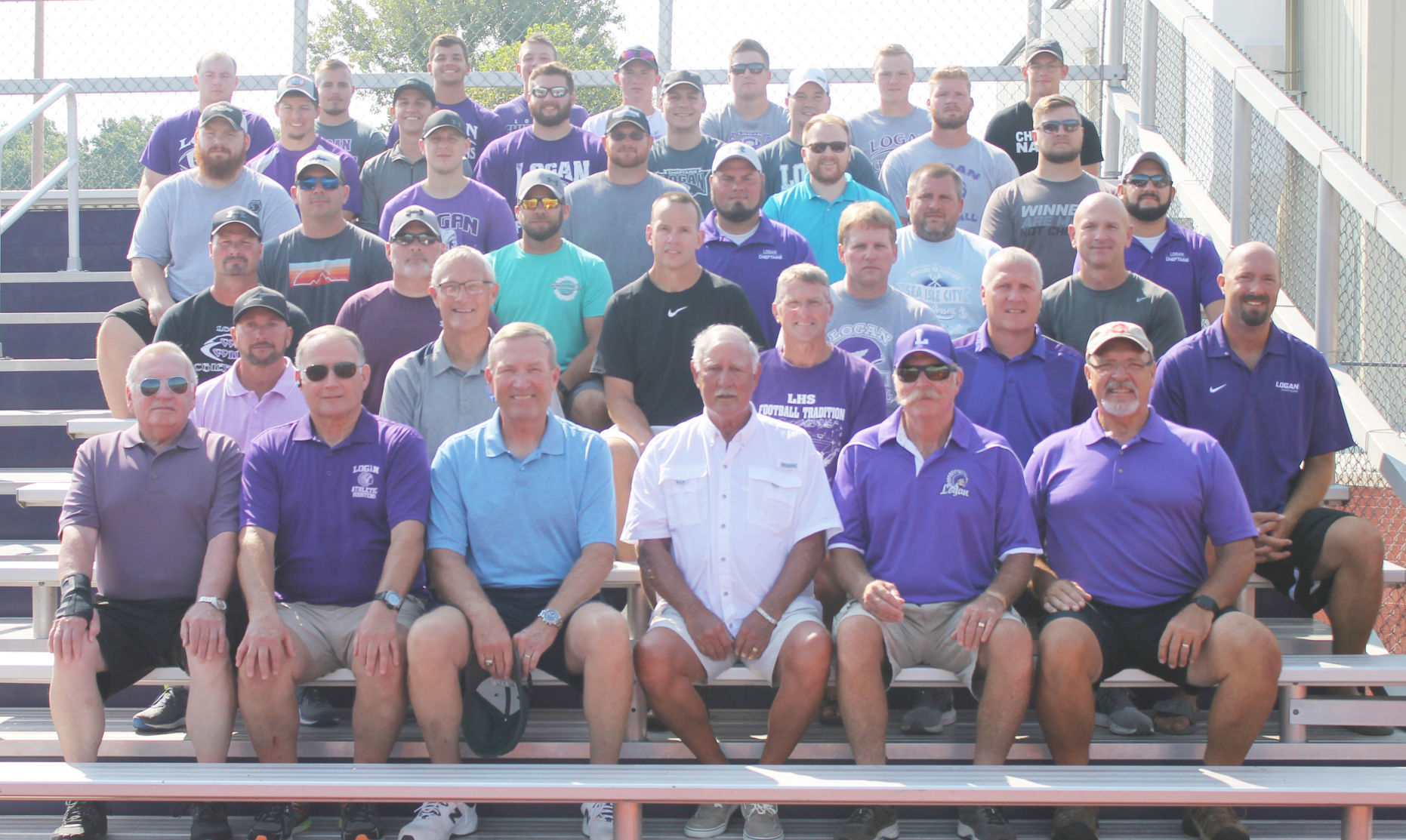Former football captains return to LHS